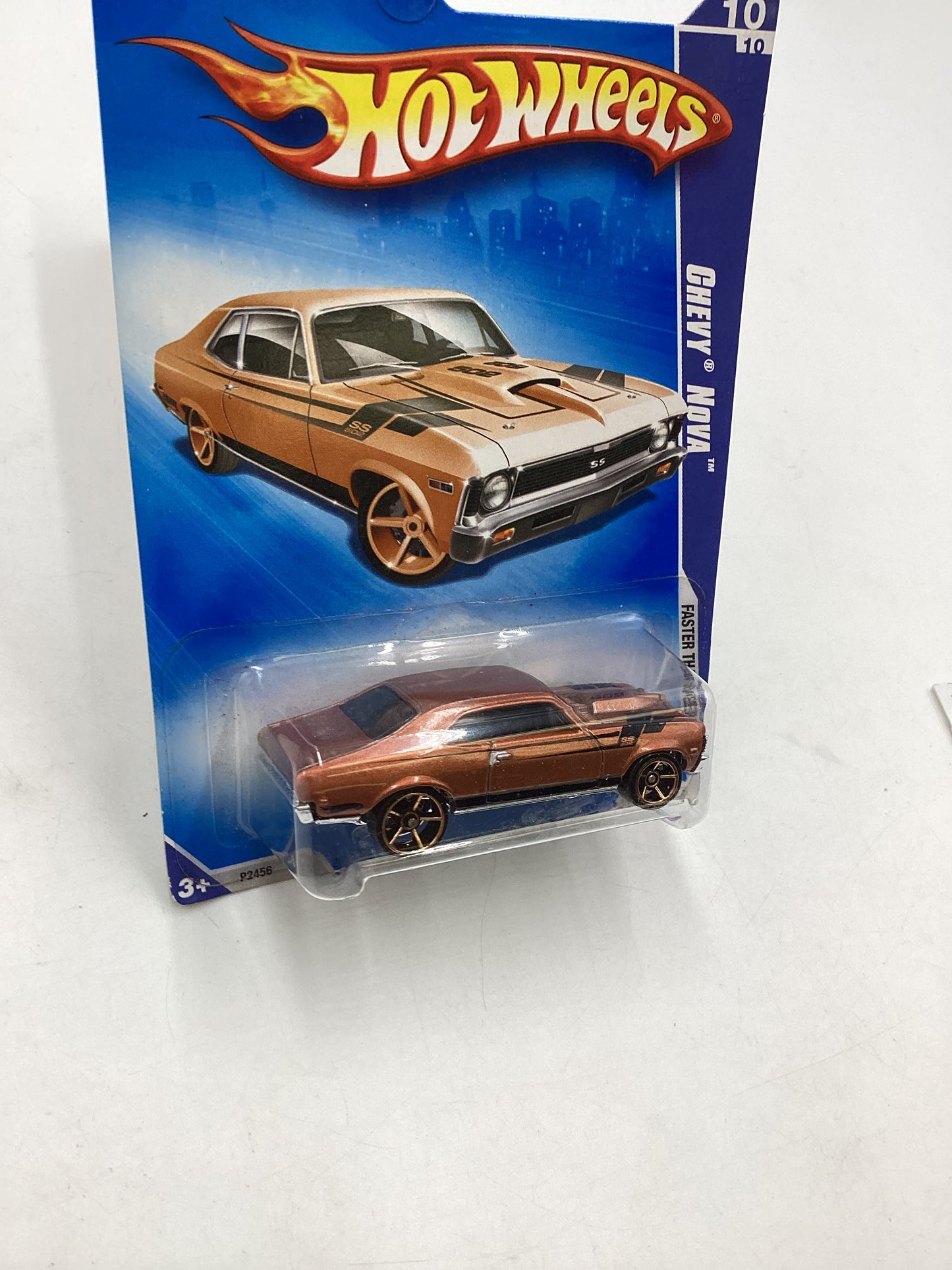 2009 Hot Wheels #136 Chevy Nova 13D