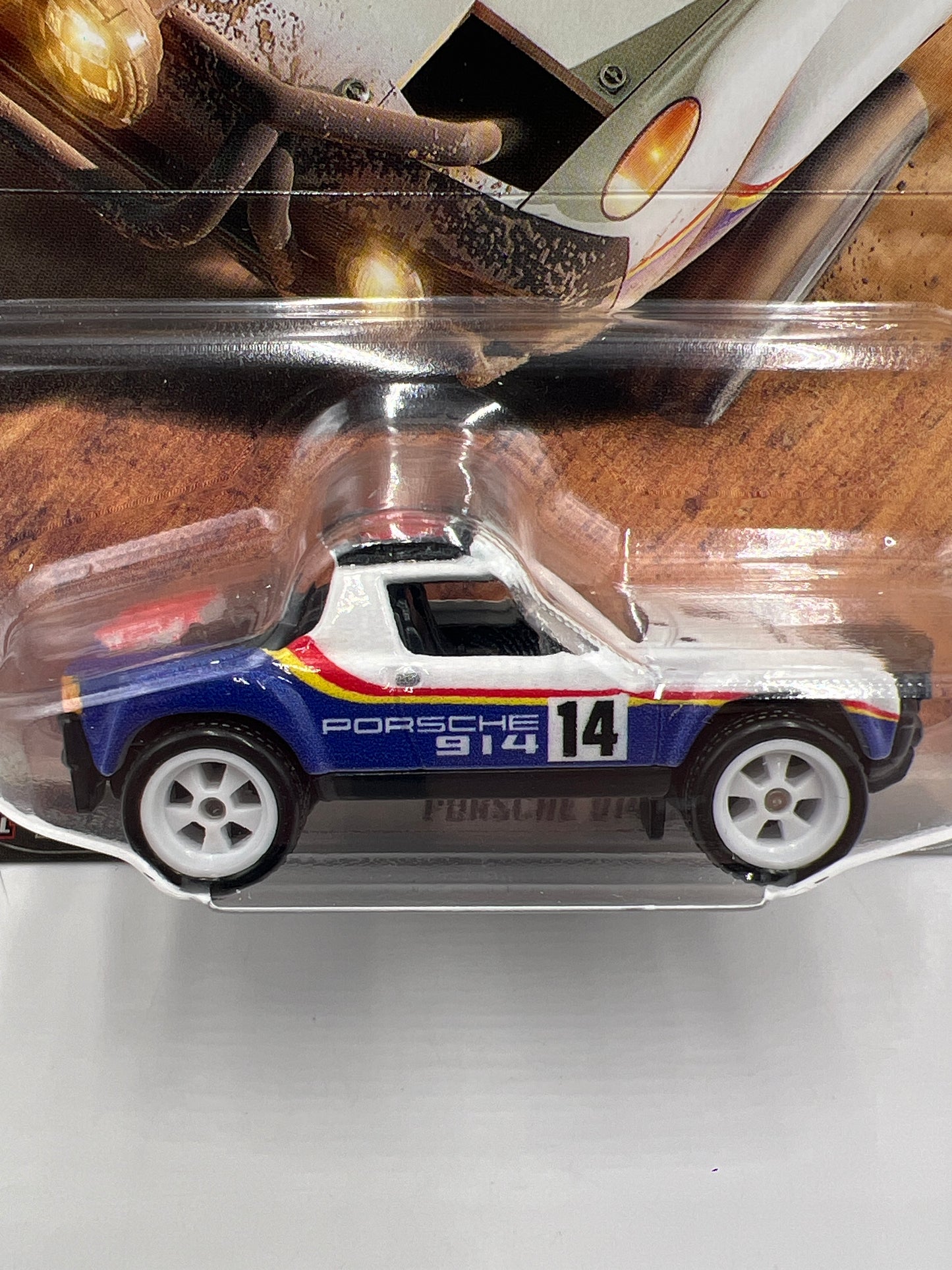 2026 Hot Wheels Premium Thrill Climbers #2 Porsche 914 Safari Blue/White 257B