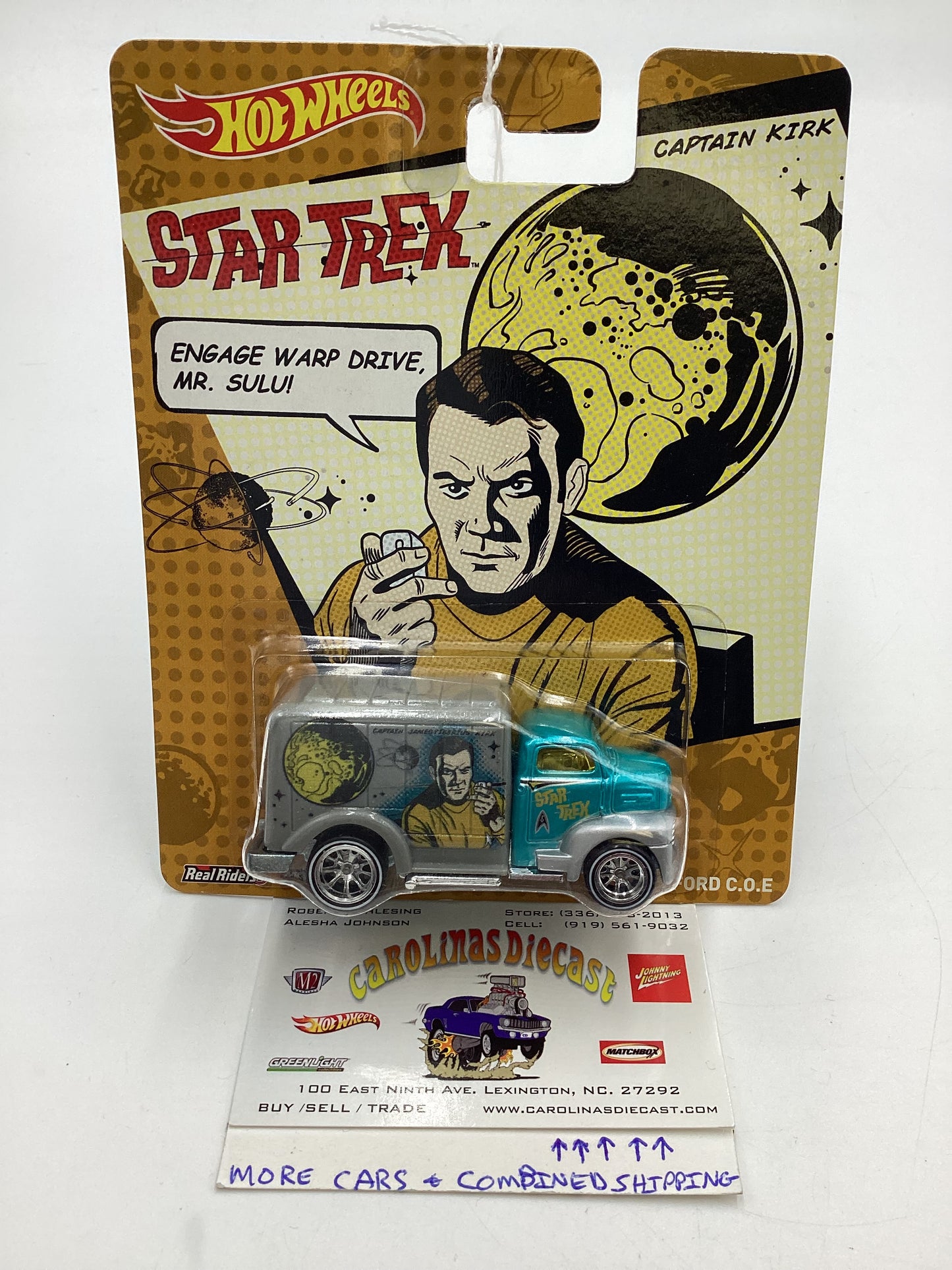 Hot wheels Pop Culture Star Trek 49 Ford C.O.E Blue/Gray 267A