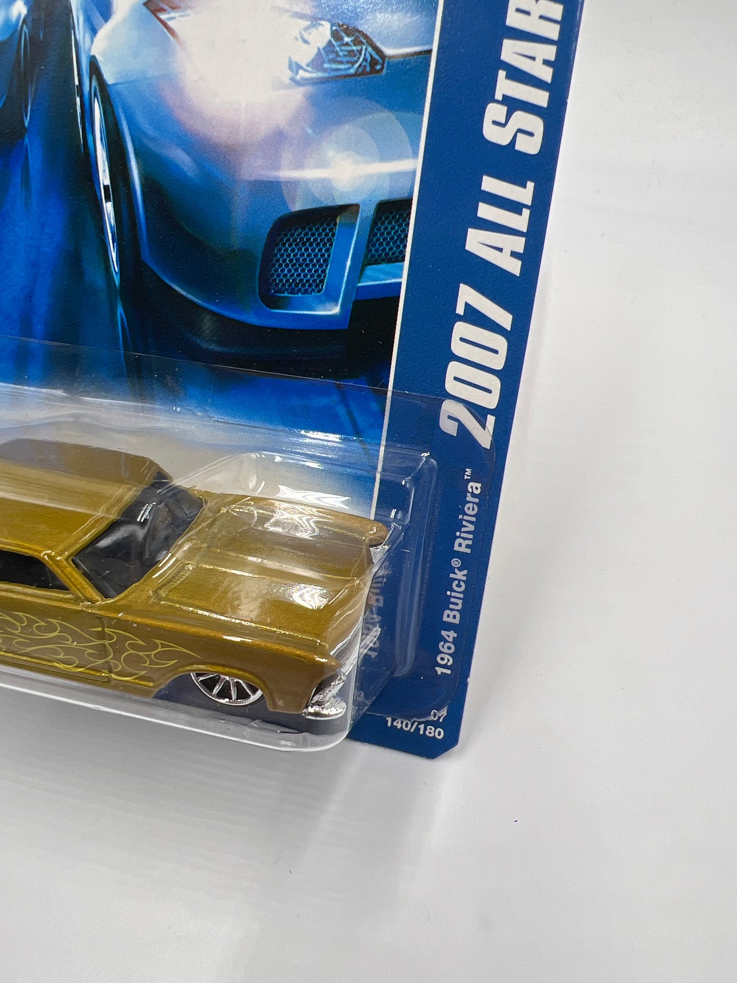 2007 Hot Wheels All Stars #140 1964 Buick Riviera Gold 60E