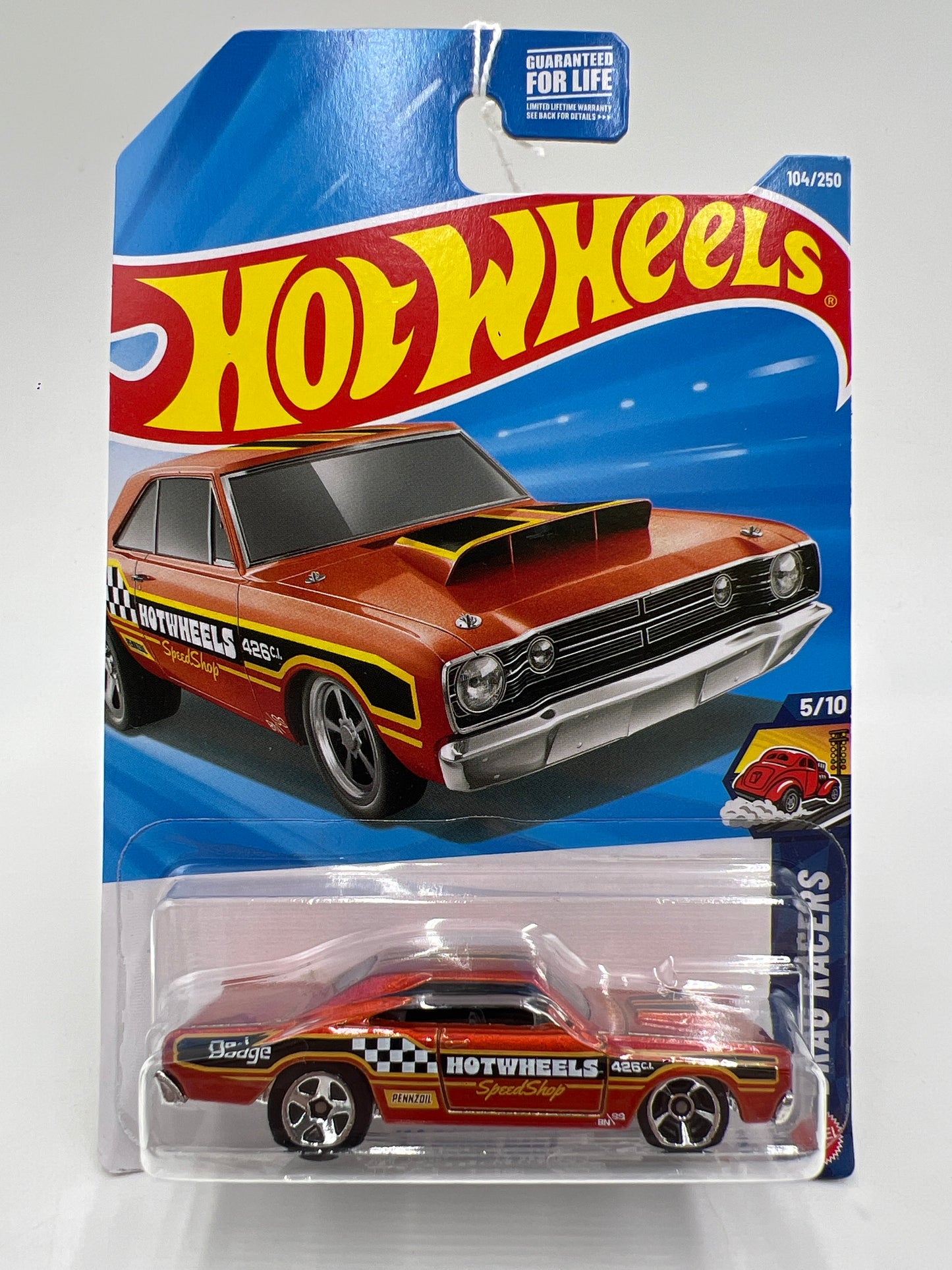 2026 Hot Wheels E Case #104 68 Dodge Dart Orange