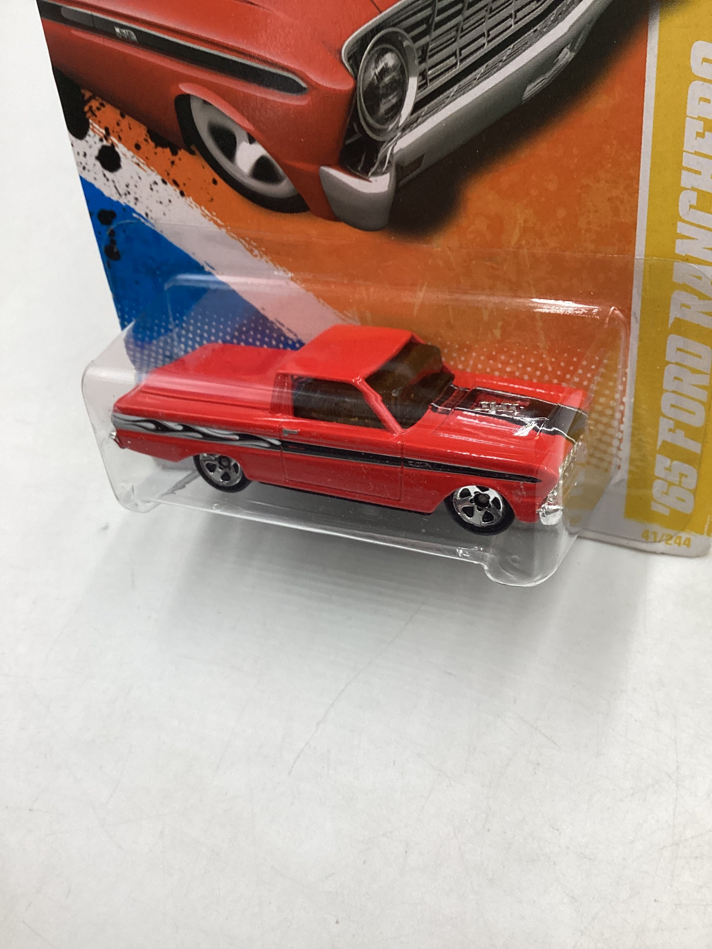 2011 Hot Wheels #41 65 Ford Ranchero Red 23H – carolinasdiecast