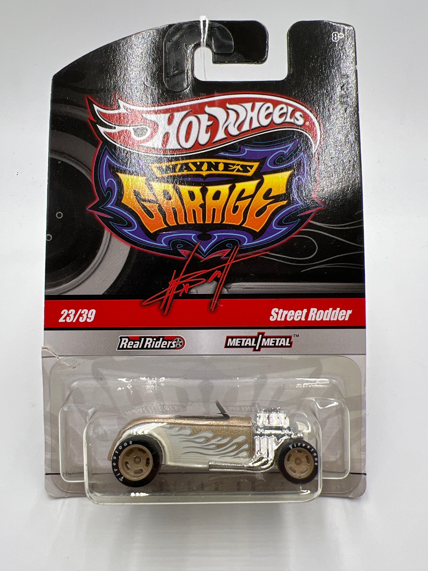 Hot Wheels Premium Waynes Garage #23 Street Rodder (Bad Card) 245M