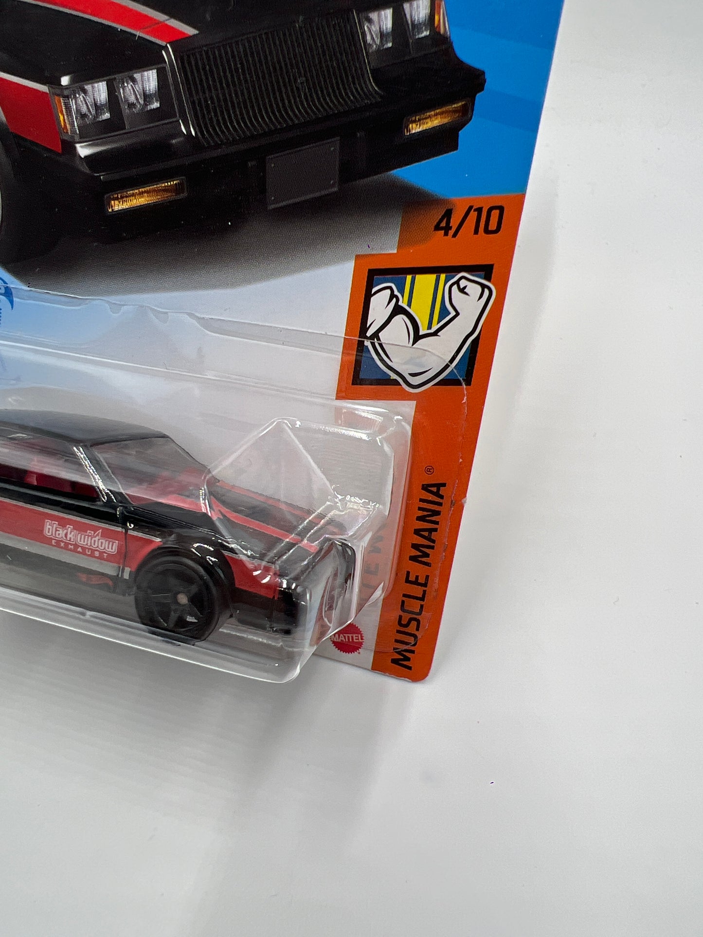 Hot Wheels 87 Buick Regal GNX Black Wheel Swap Custom On Card W/Protector SR