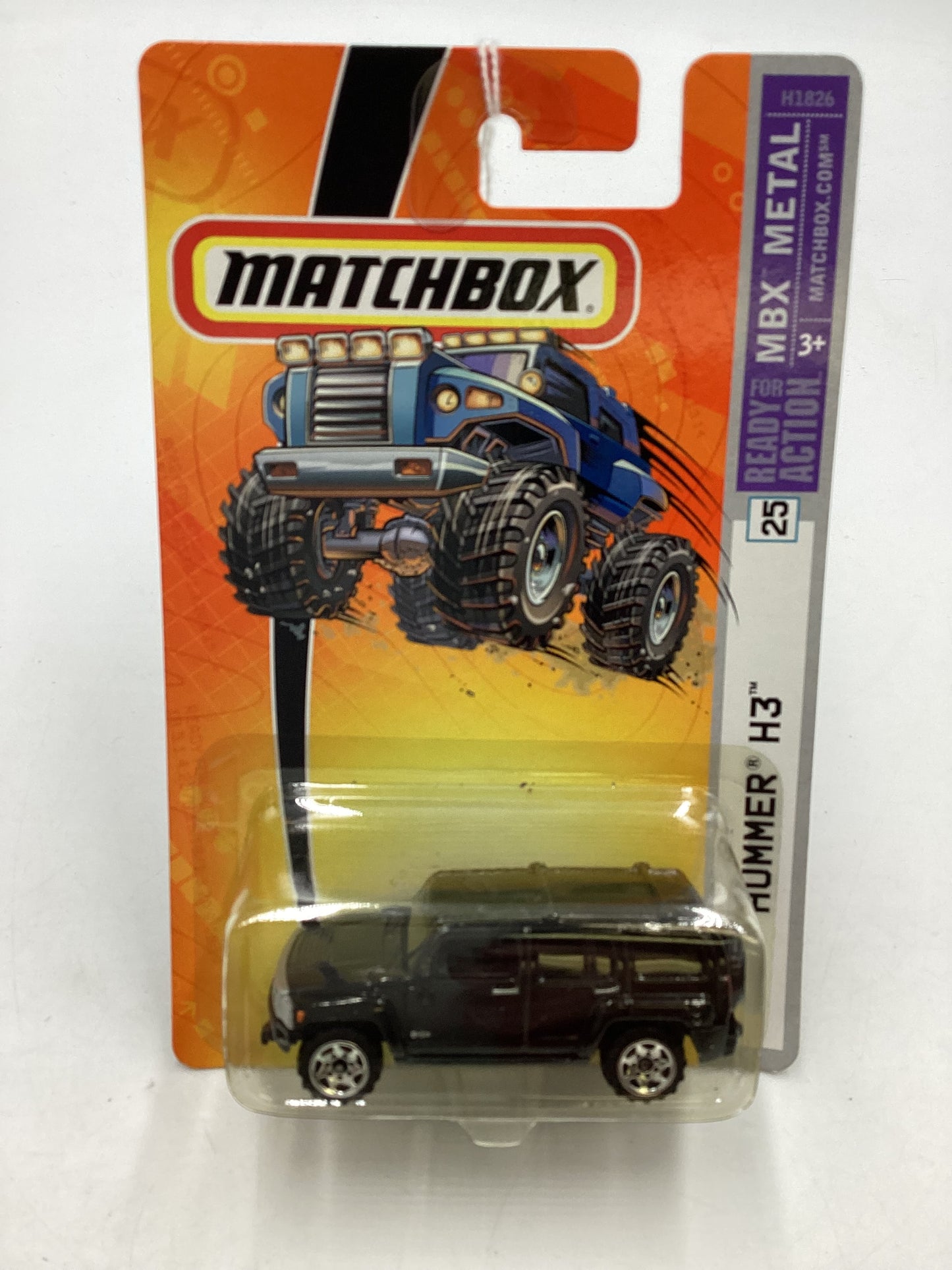 Matchbox MBX Metal #25 Hummer H3 Black 210C