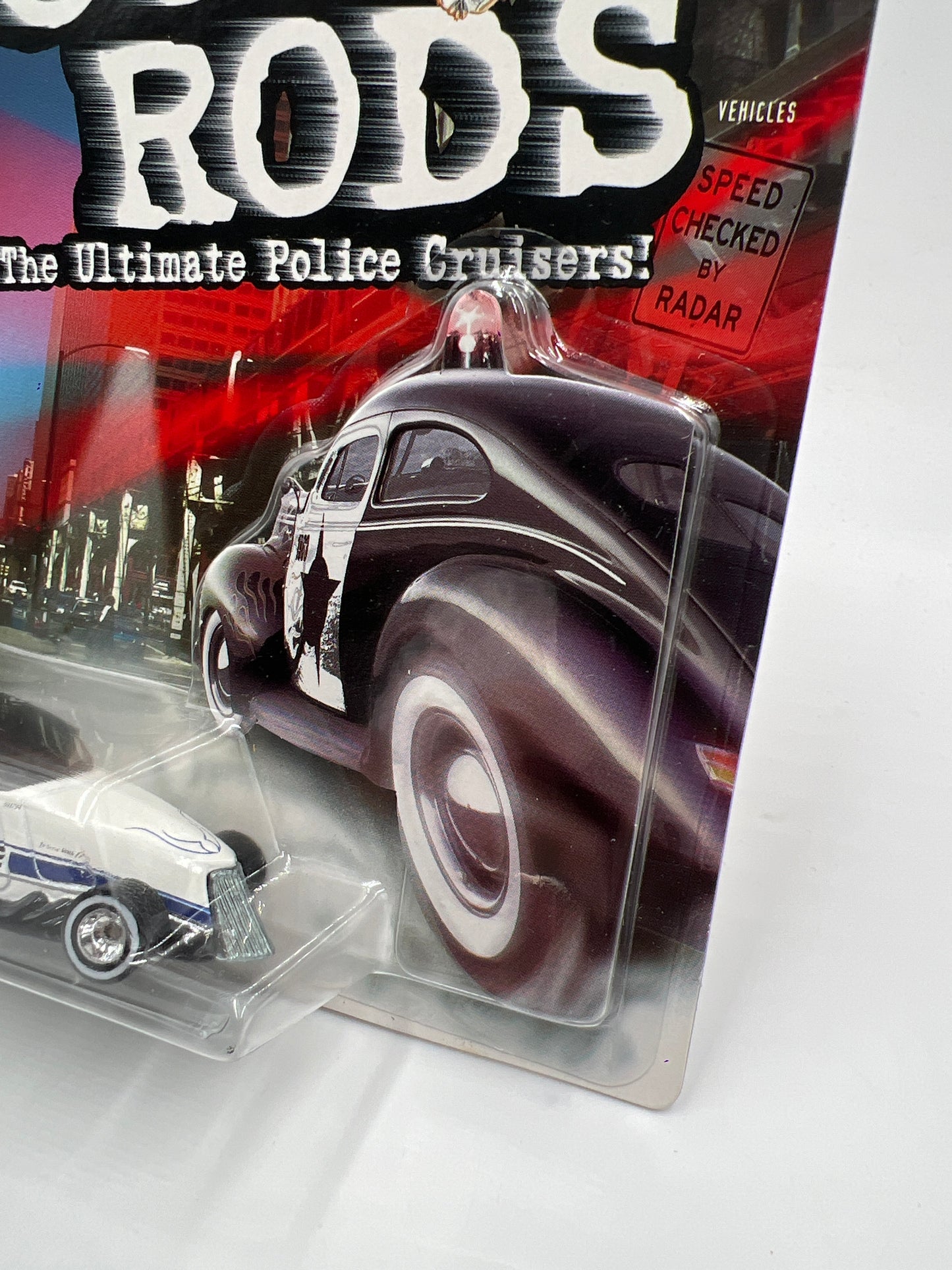 Hot Wheels Cop Rods Series 2 Wichita KS Phaeton W/Real Riders SR