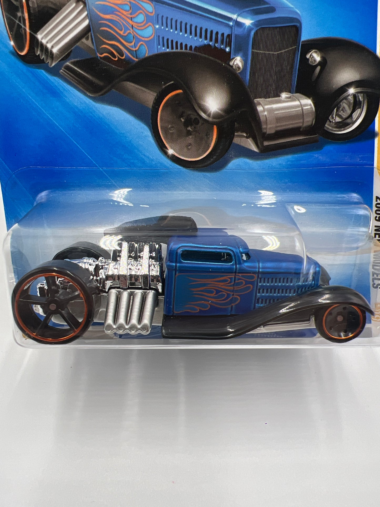 2009 Hot Wheels New Models #12 Mid Mill Satin Blue AA9