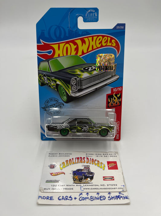 2020 Hot Wheels Factory Sealed Super Treasure Hunt #221 65 Ford Galaxie W/Protector