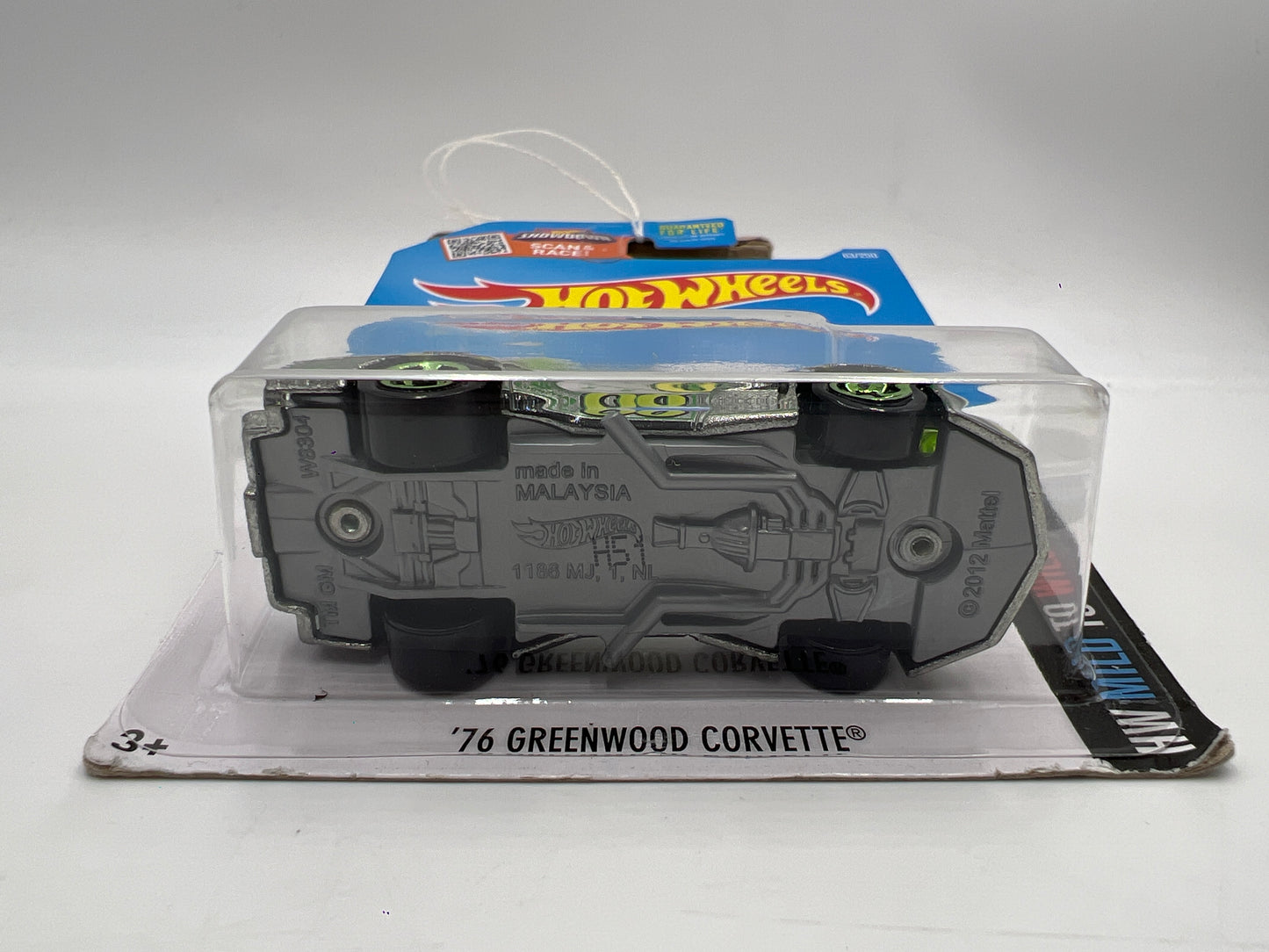 2016 Hot Wheels Walmart Exclusive Zamac #63 76 Greenwood Corvette 147i
