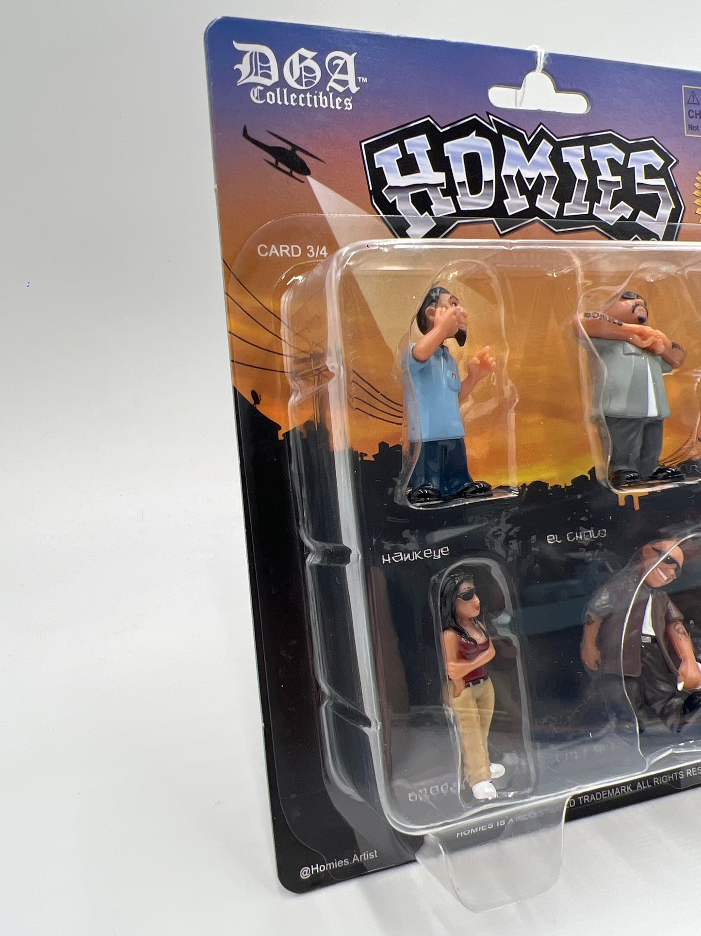 DGA Collectibles Homies 10 Year Anniversary Release Series #13 Card 3/4 178C