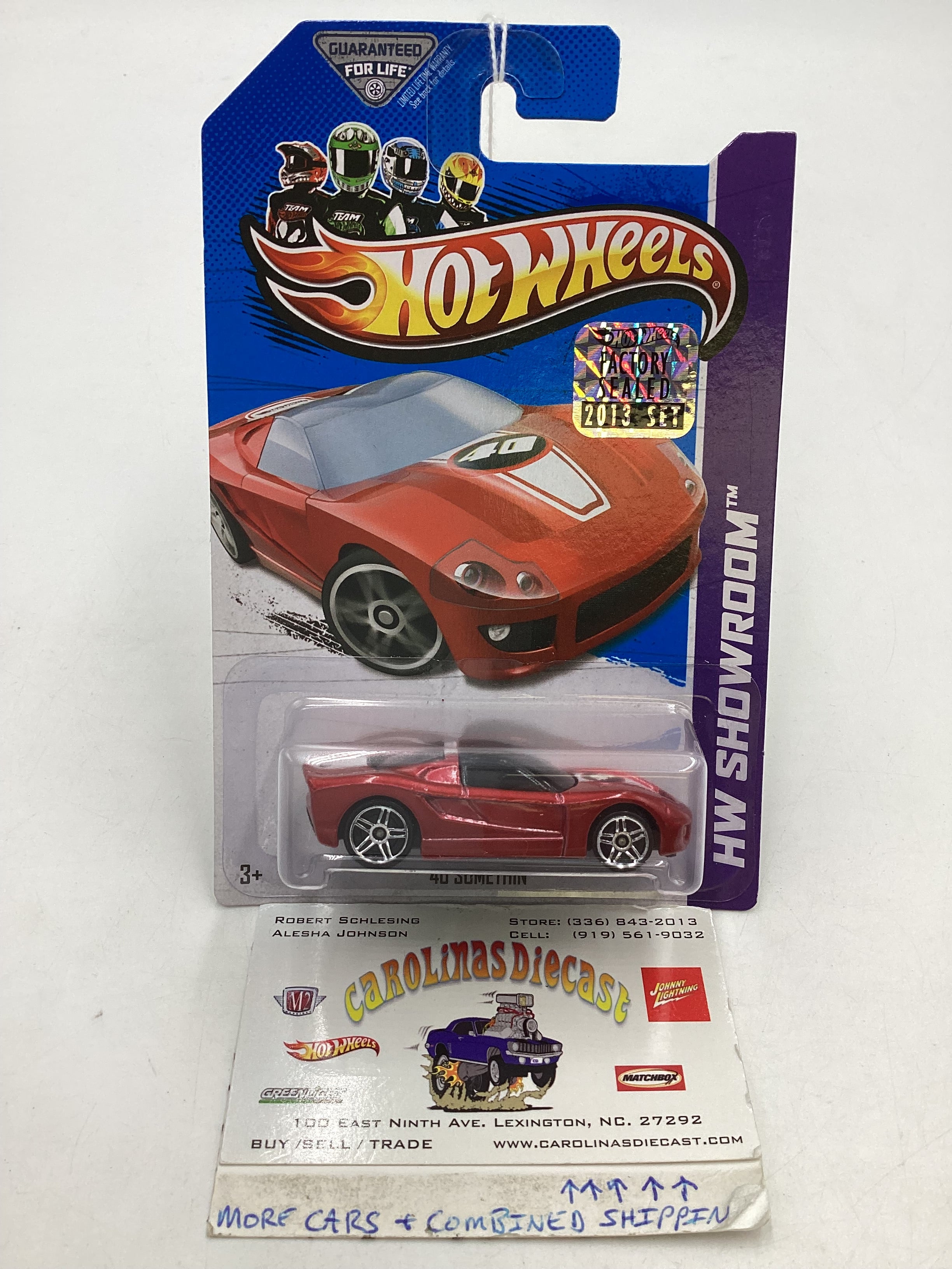 2013 Hot Wheels Kroger Exclusive #2 40 Somethin Red Factory Sealed