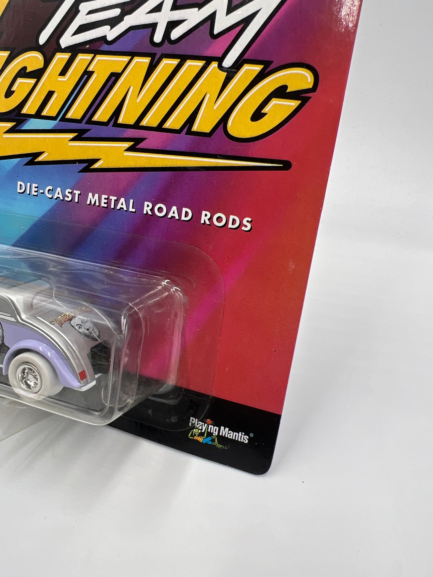 Johnny Lightning White Lightning Chase Team Lightning The Three Stooges 1933 Willys Curly Purple