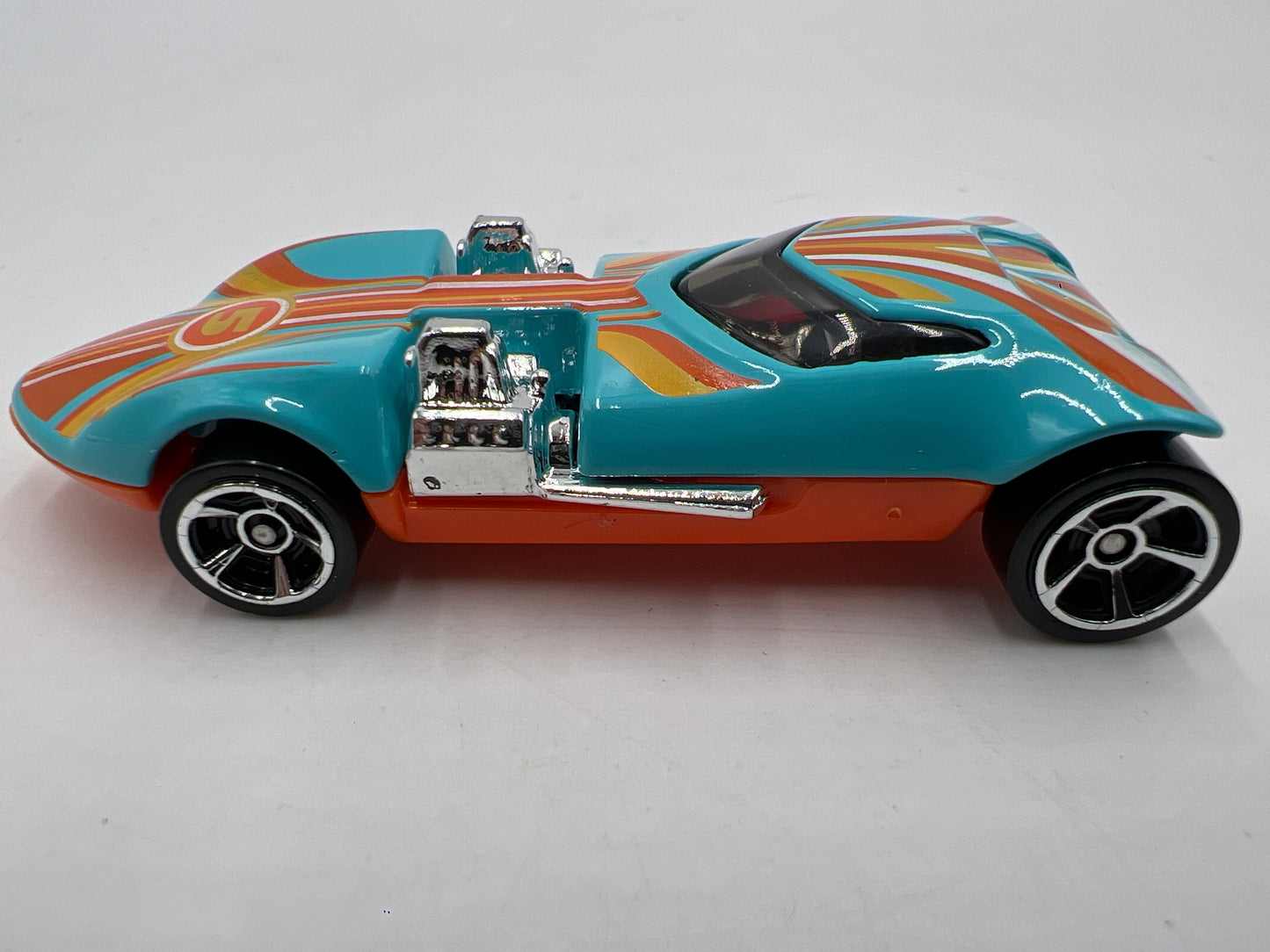 2020 Hot Wheels Mystery Models Series 2 #5 Twin Mill Light Blue