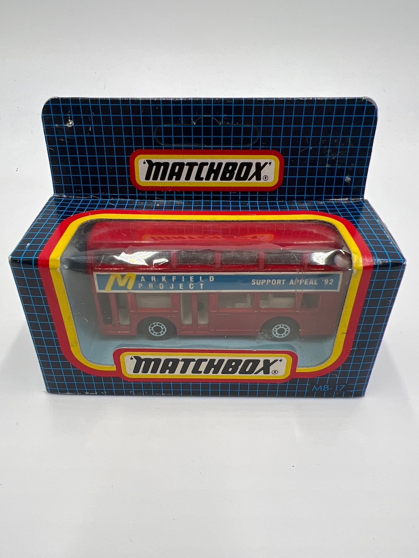 Matchbox Unpunched #17 Markfield Project London Bus Red