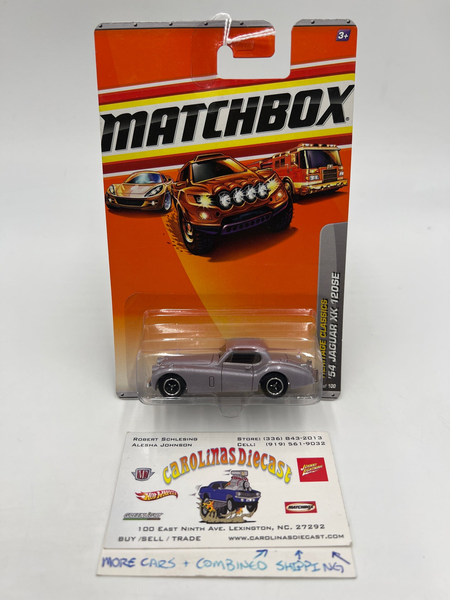 Matchbox Heritage Classics #20 54 Jaguar XK 120 SE 216O