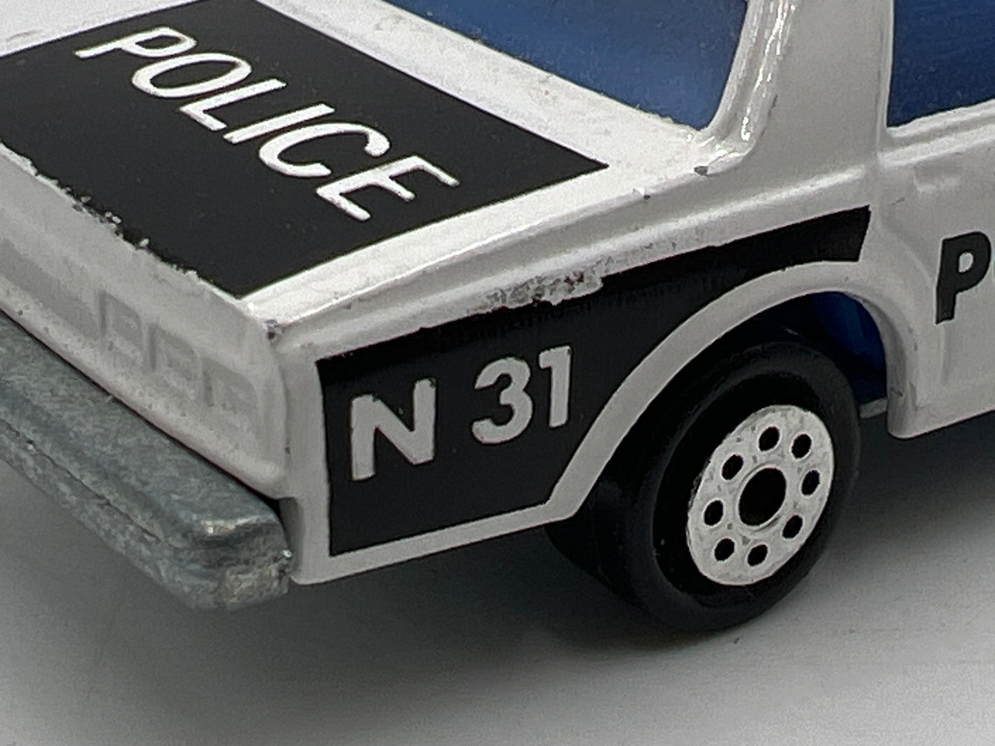 Majorette No. 240 Chevrolet Impala Police White/Black Loose