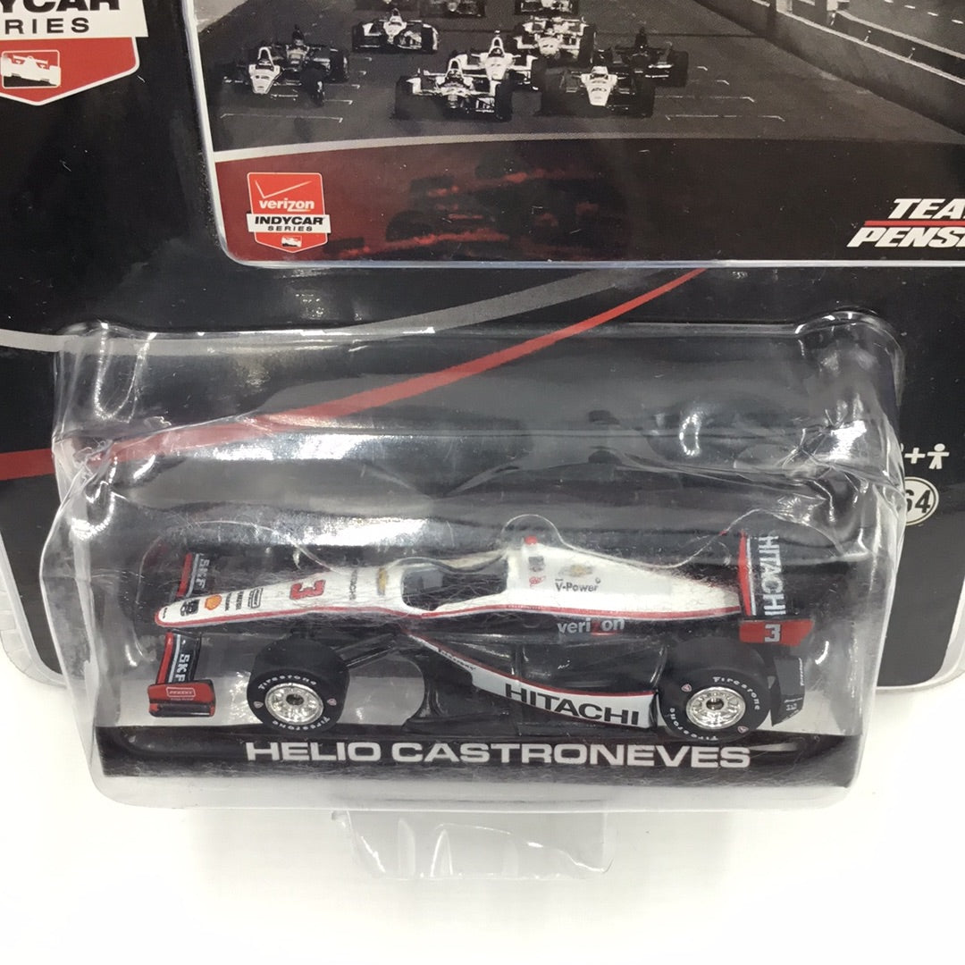 Greenlight Izod IndyCar Series #3 Helio Castroneves Hitachi 1/64