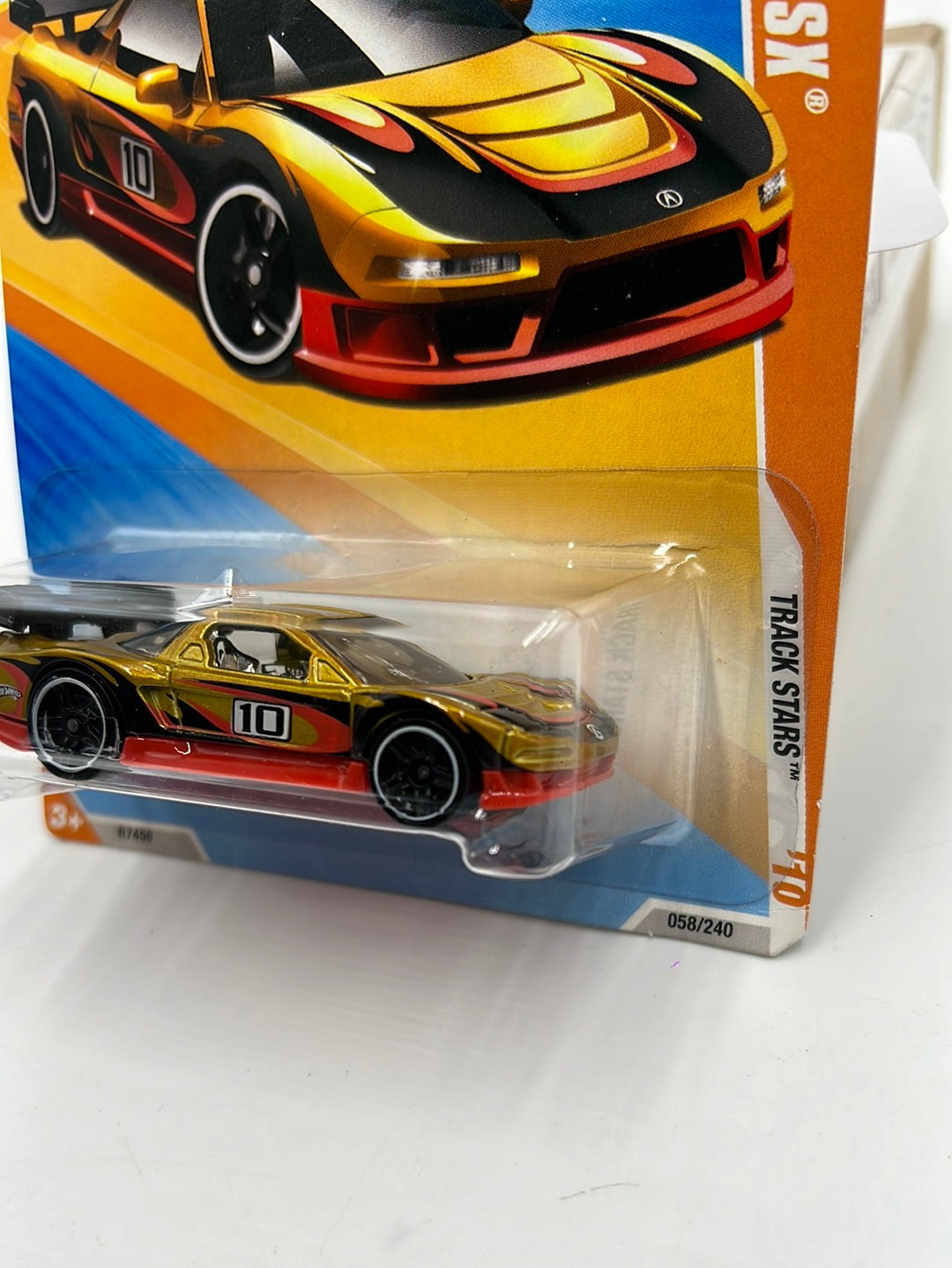 Hot Wheels 2010 Track Stars #58 Acura NSX 58/240 105E