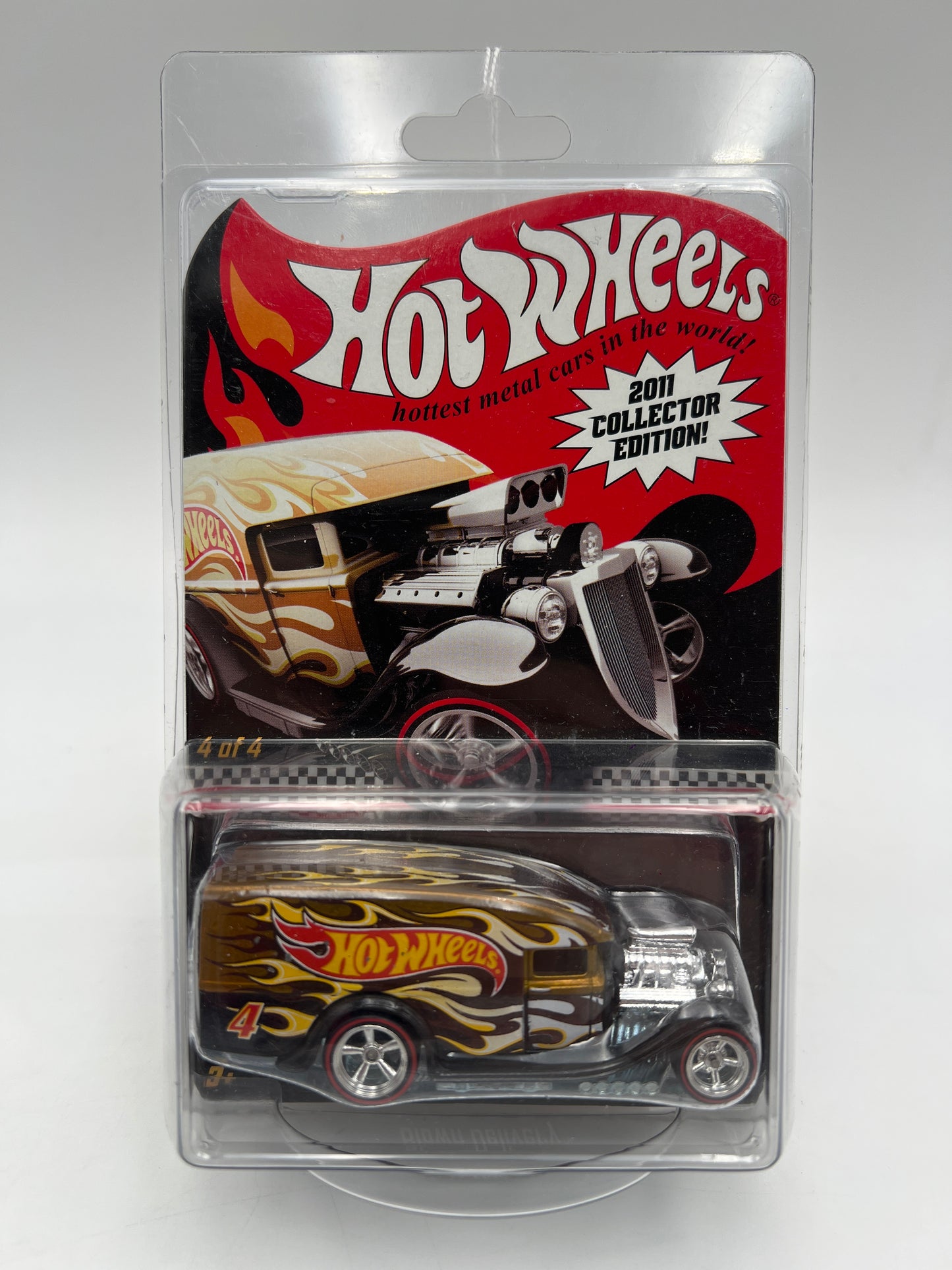 2011 Hot Wheels RLC Mail In #4 Blown Delivery Gold W/Protector