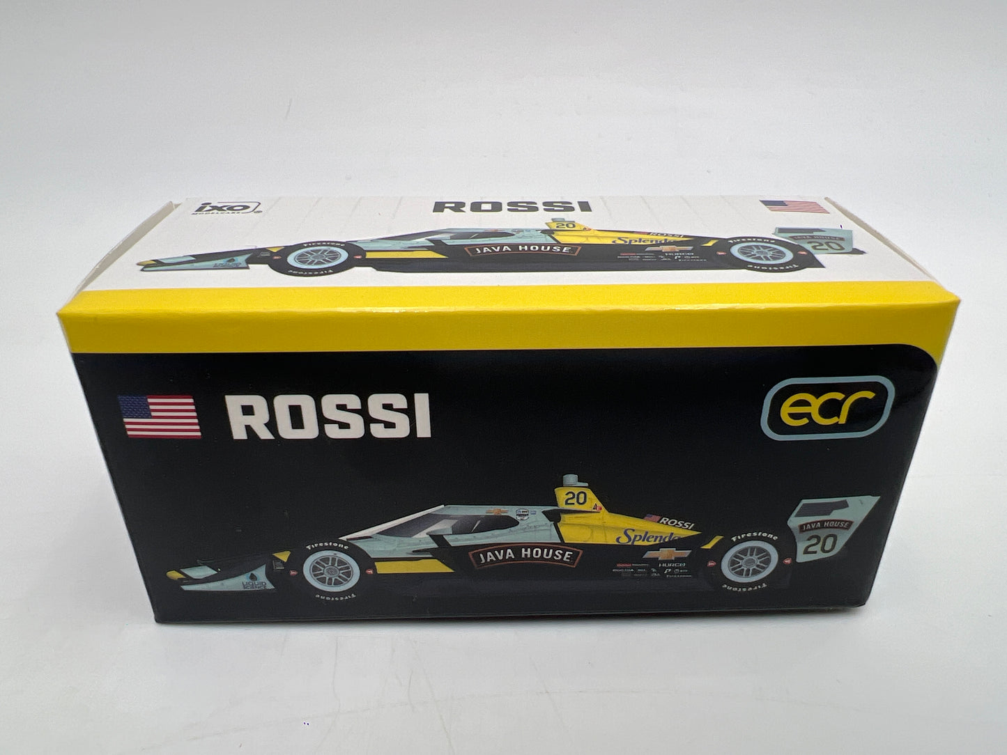 IXO Models 1/64 NTT Indycar Series Alexander Rossi #20 Java House