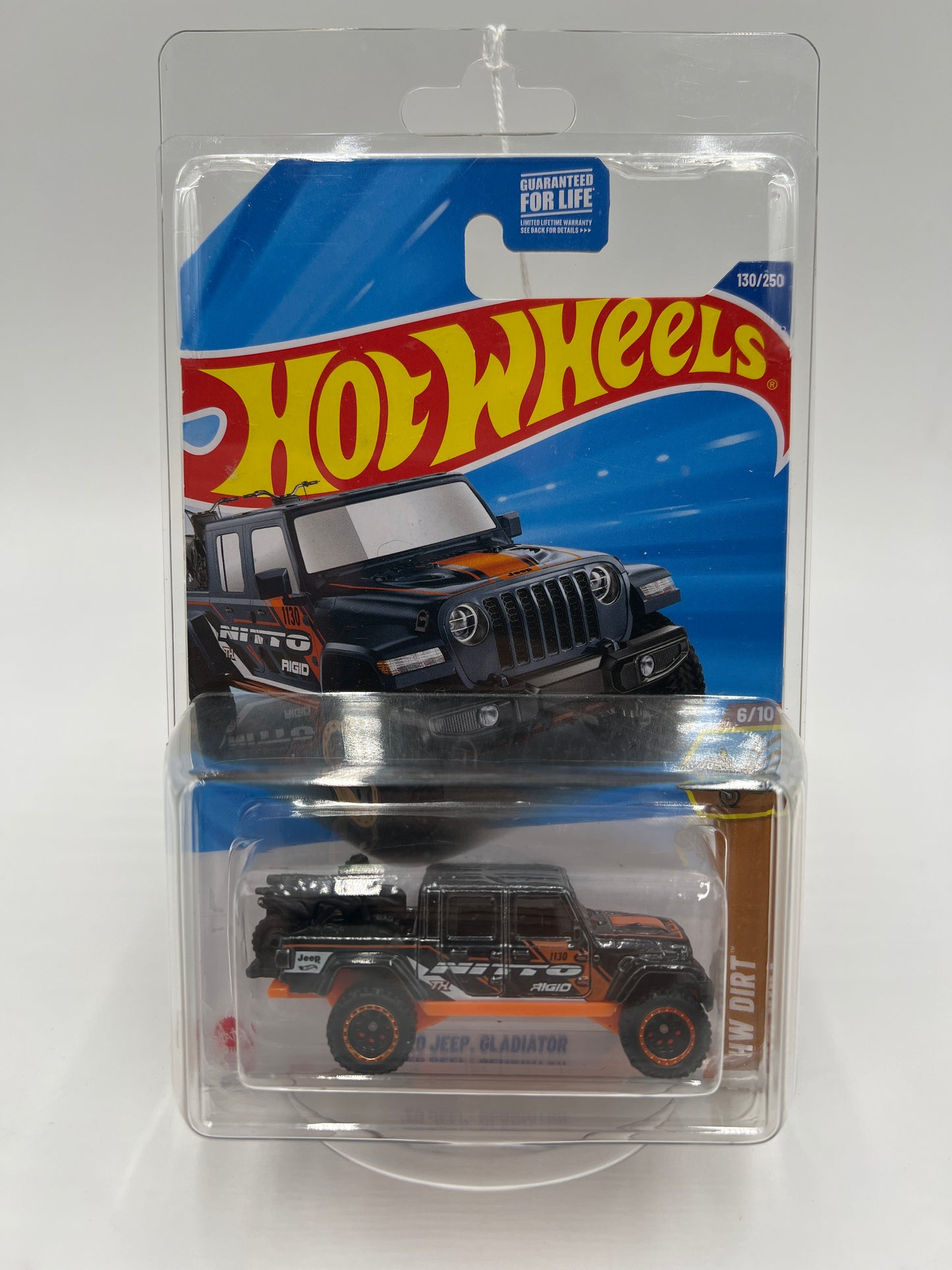 2025 Hot Wheels F Case Super Treasure Hunt #130 20 Jeep Gladiator Nitto W/Protector
