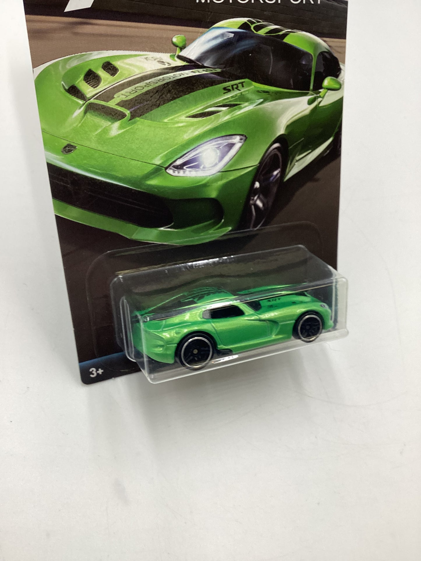 2017 Hot Wheels Forza Motorsport #5 13 SRT Viper Green Light Vein Front 154C