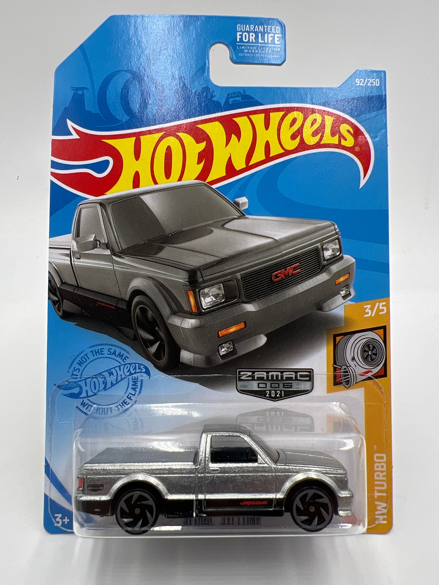 2021 Hot Wheels Walmart Exclusive Zamac 006 #92 91 GMC Syclone W/Protector