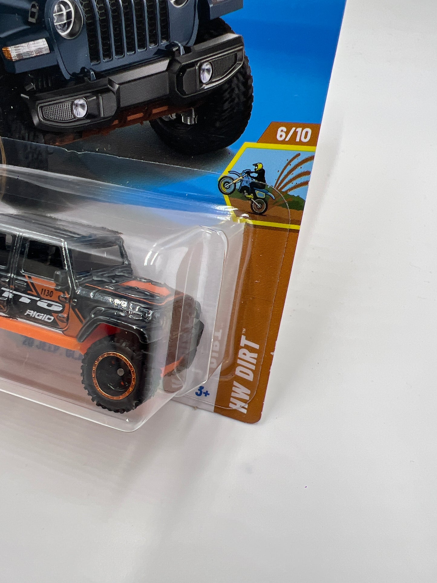 2025 Hot Wheels F Case Super Treasure Hunt #130 20 Jeep Gladiator Nitto W/Protector