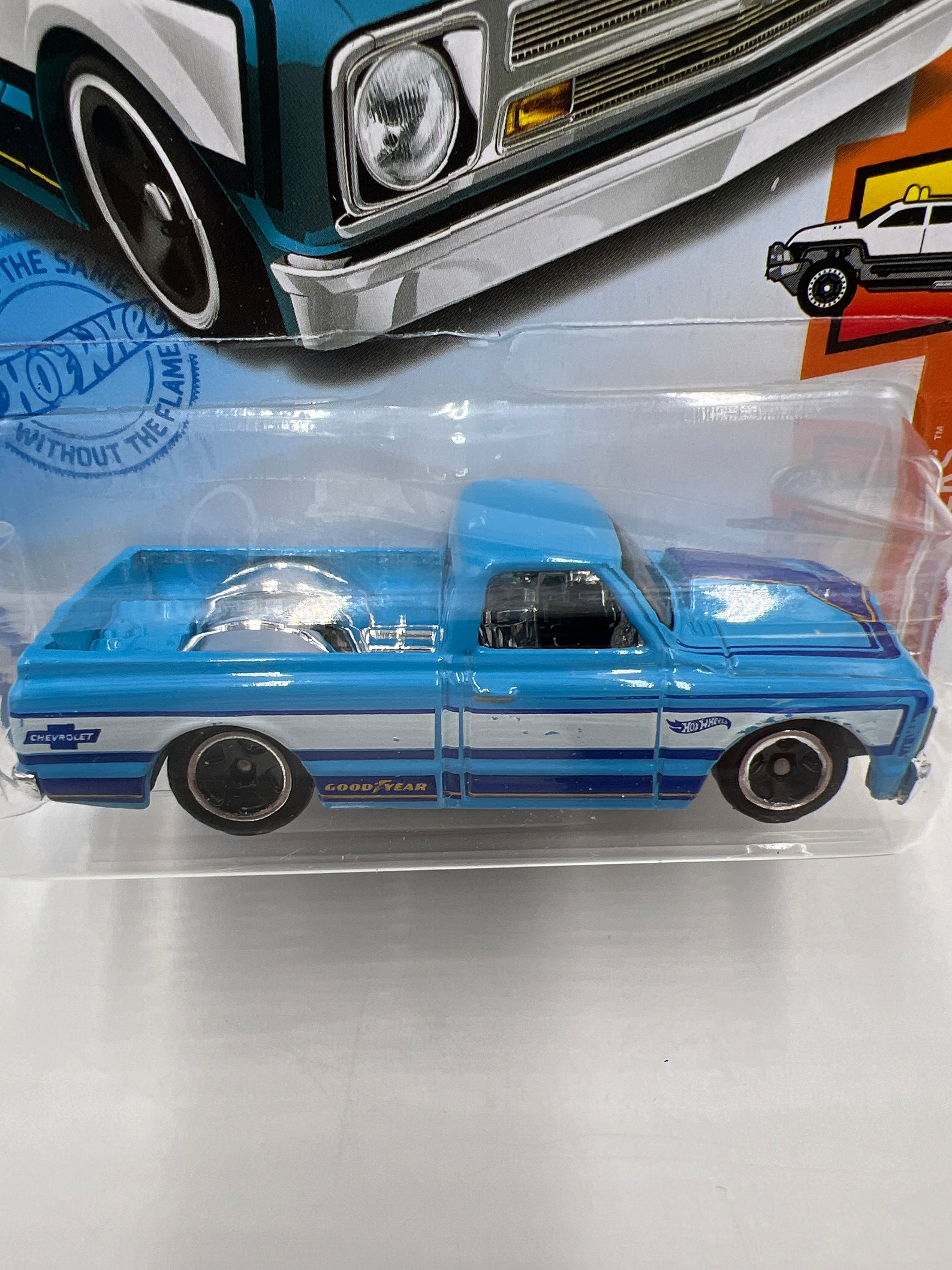2021 Hot Wheels HW Hot Trucks #203 67 Chevy C10 Blue 17C
