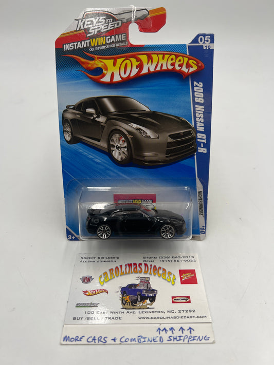 2010 Hot Wheels #93 2009 Nissan GT-R Keys to Speed 82E