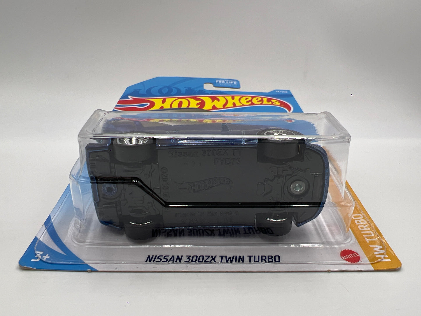 2021 Hot Wheels Super Treasure Hunt #23 Nissan 300ZX Twin Turbo Blue W/Protector