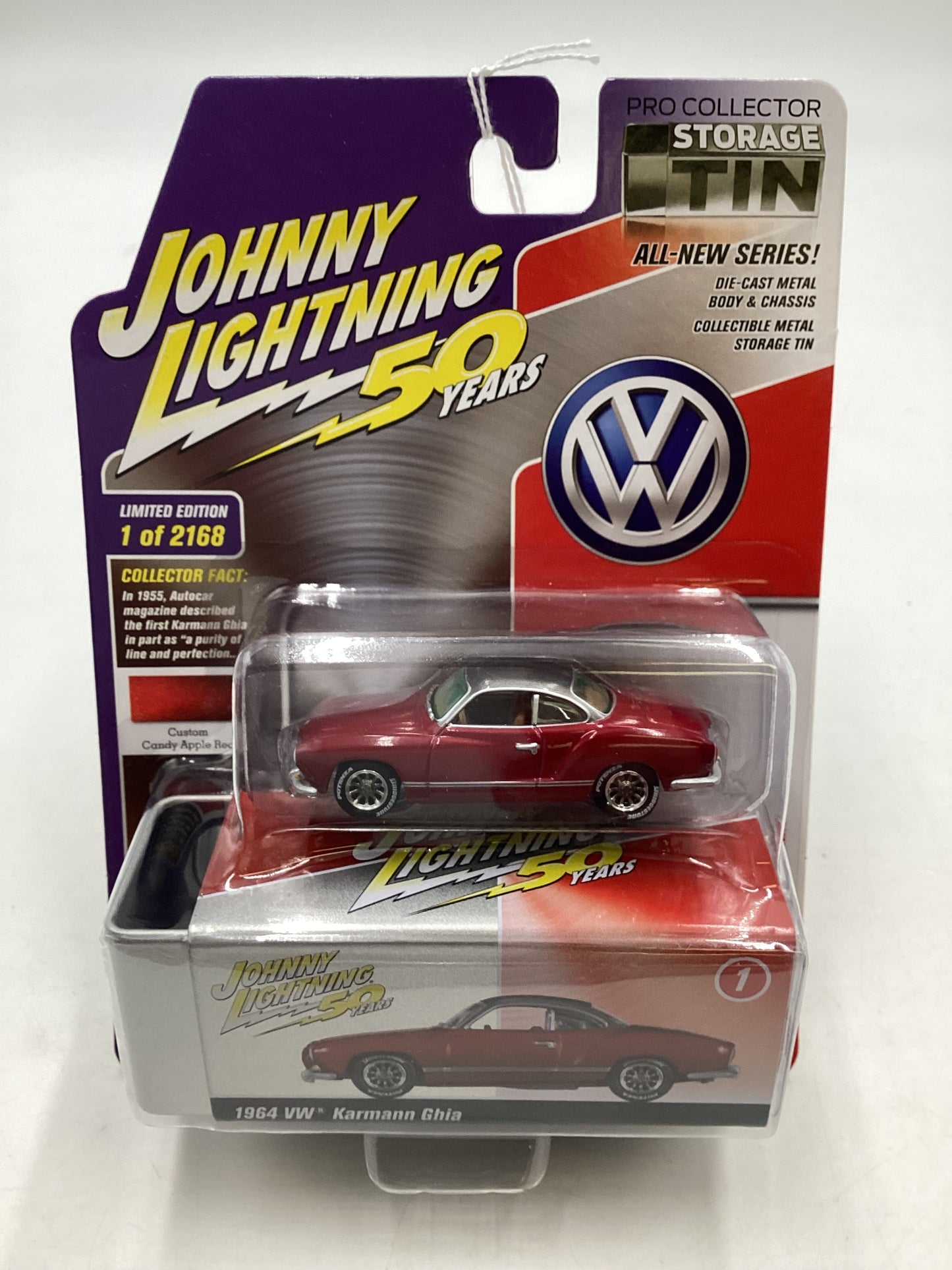 Johnny Lightning 50 Years VW 1964 Karmann Ghia 229C