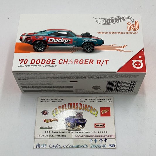 Hot Wheels ID 70 Dodge Charger R/T series 1