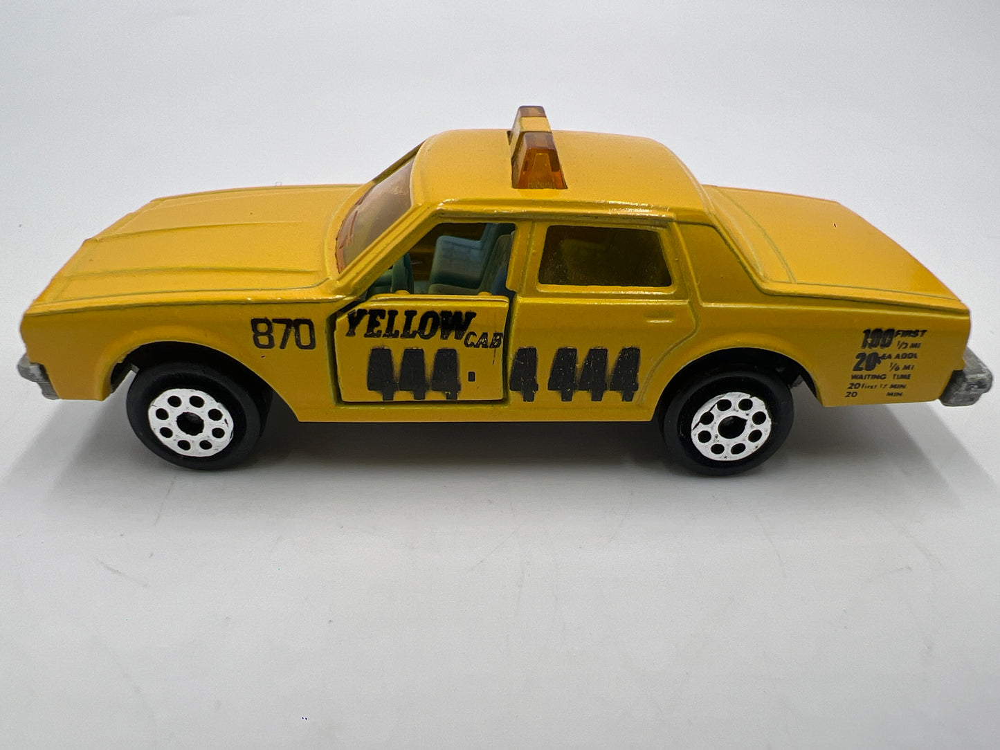 Majorette No. 240 Chevrolet Impala Taxi Yellow Loose