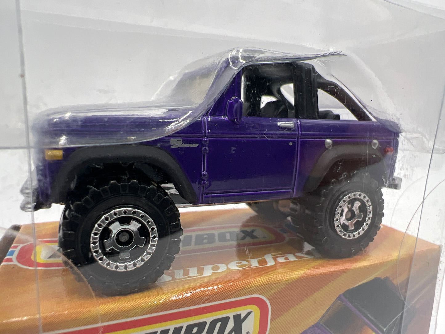 Matchbox Superfast #4 72 Ford Bronco 4x4 Purple