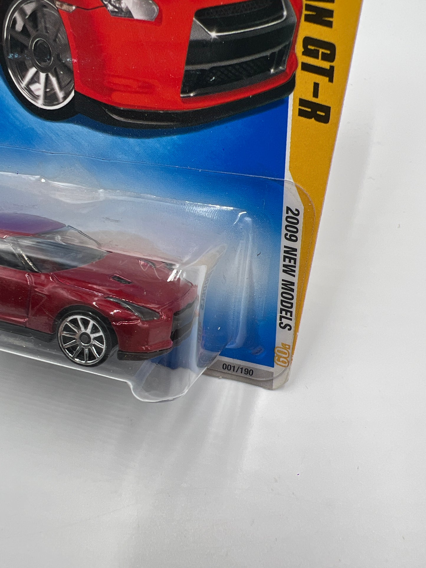 2009 Hot Wheels New Models #1 2009 Nissan GT-R Red 83B