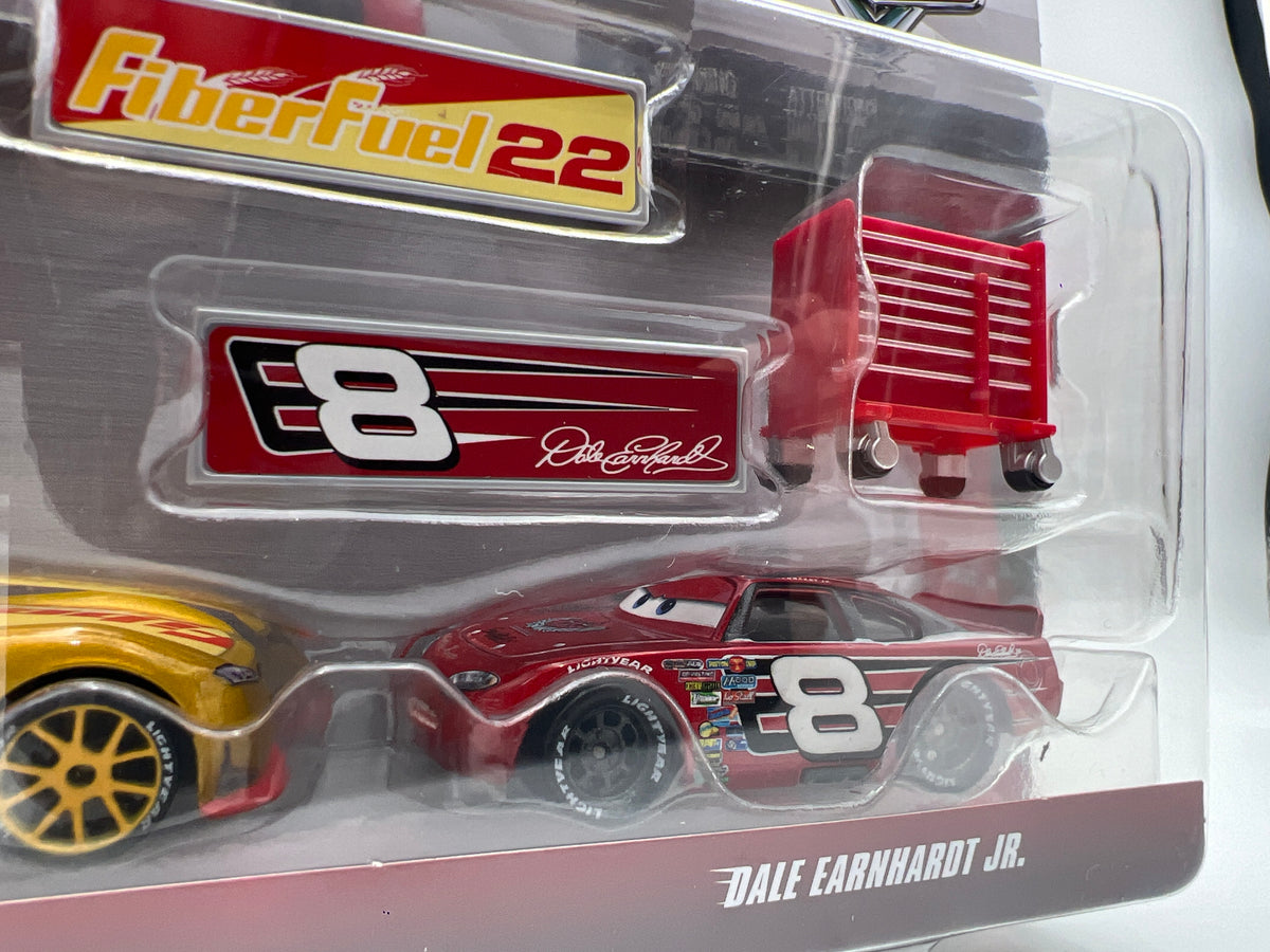 Disney Pixar Cars 2 Pack NASCAR Gogo Logano & Dale Earnhardt Jr