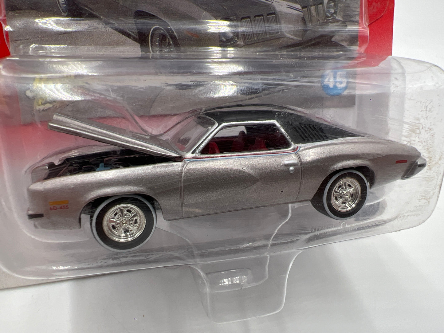Johnny Lightning Muscle Cars USA #45 1973 Pontiac Grand Am Silver 221D