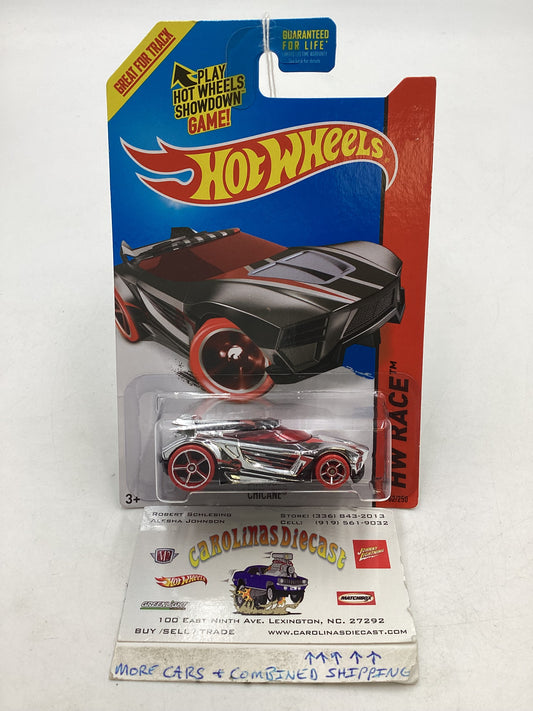 2015 Hot Wheels Treasure Hunt #162 Chicane Chrome 275D