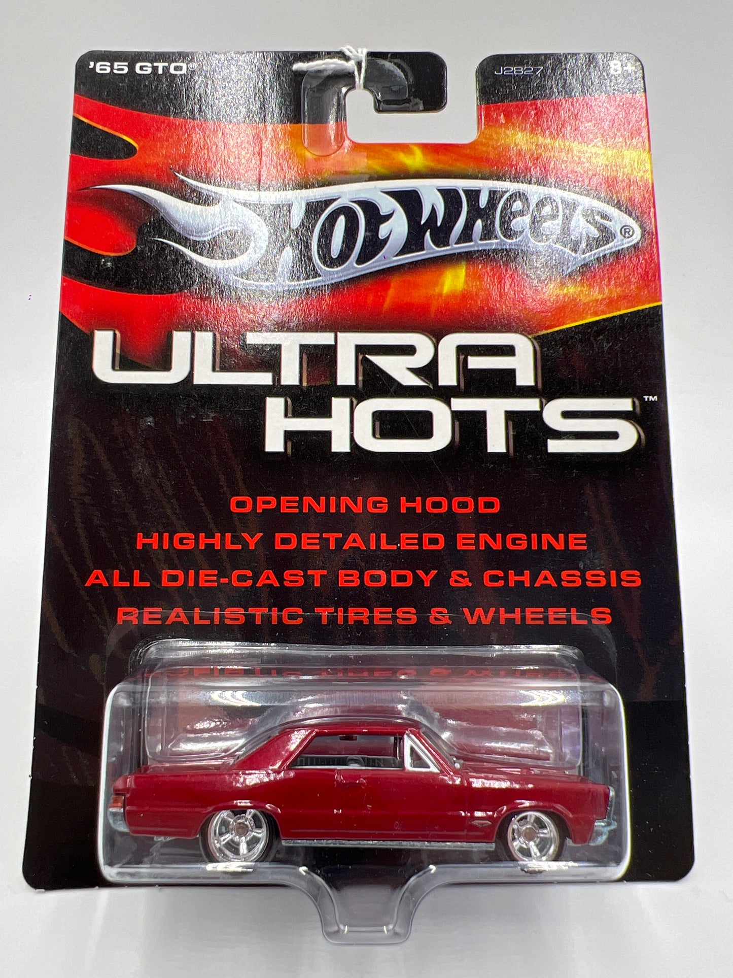 Hot Wheels Premium Ultra Hots 65 Pontiac GTO Red SR