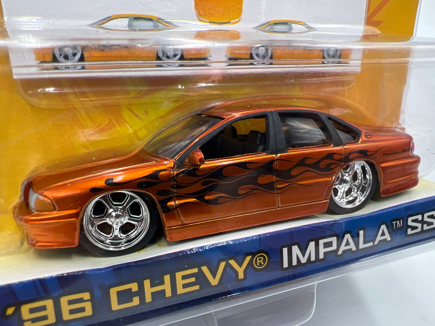 Jada Toys Dub City #92 96 Chevy Impala SS Orange