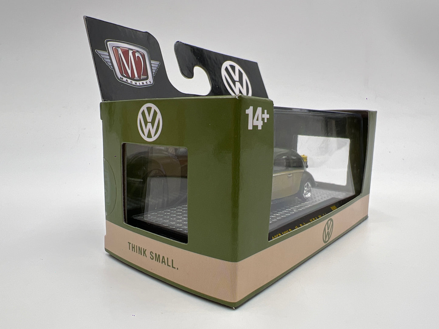 2025 M2 Machines 1953 VW Beetle Deluxe USA Model Green R90