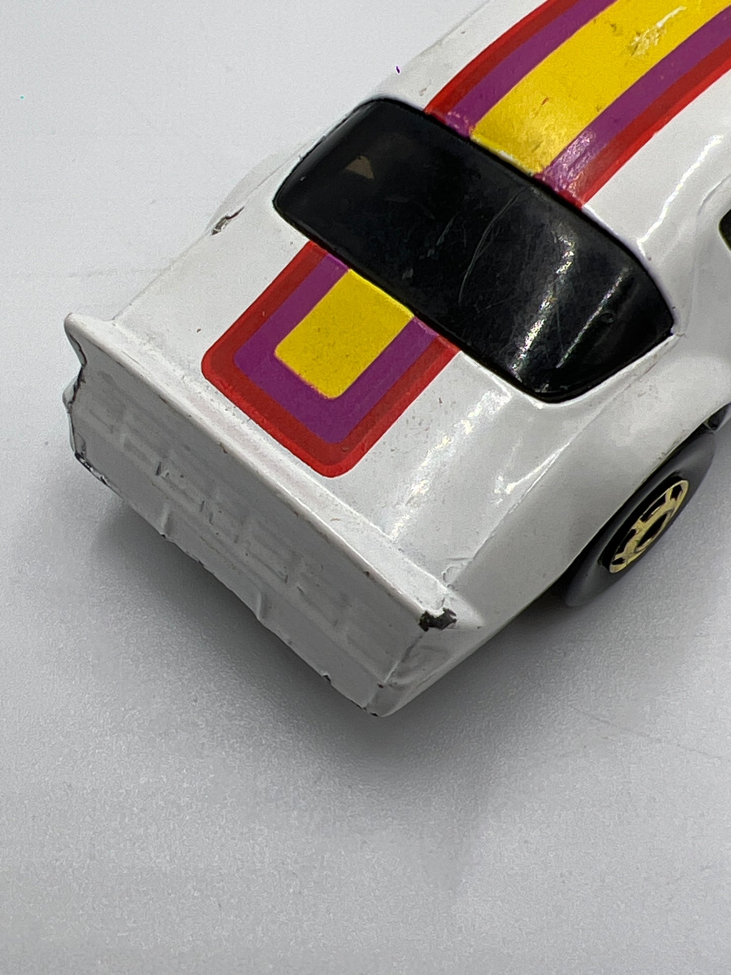 Hot Wheels Blackwall 1982 Chevy Camaro Z-28 White GHO Wheels Loose