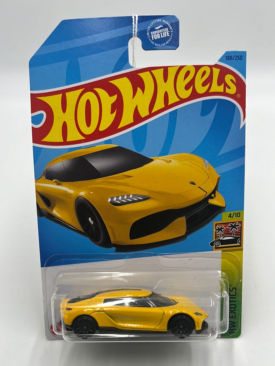 Hot Wheels 2023 - Koenigsegg Gemera Yellow #188 104H