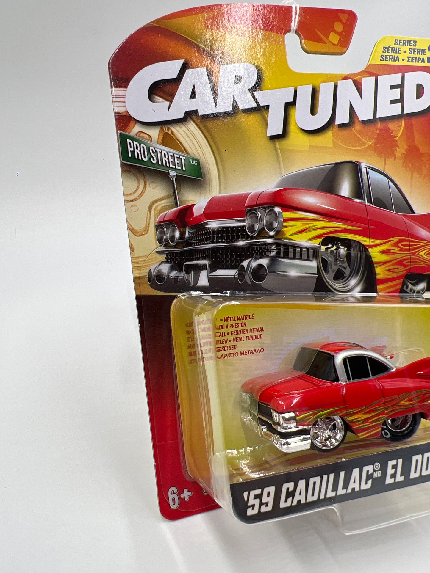 2025 MGA Car Tuned Series 3 #8 59 Cadillac El Dorado Red 179H