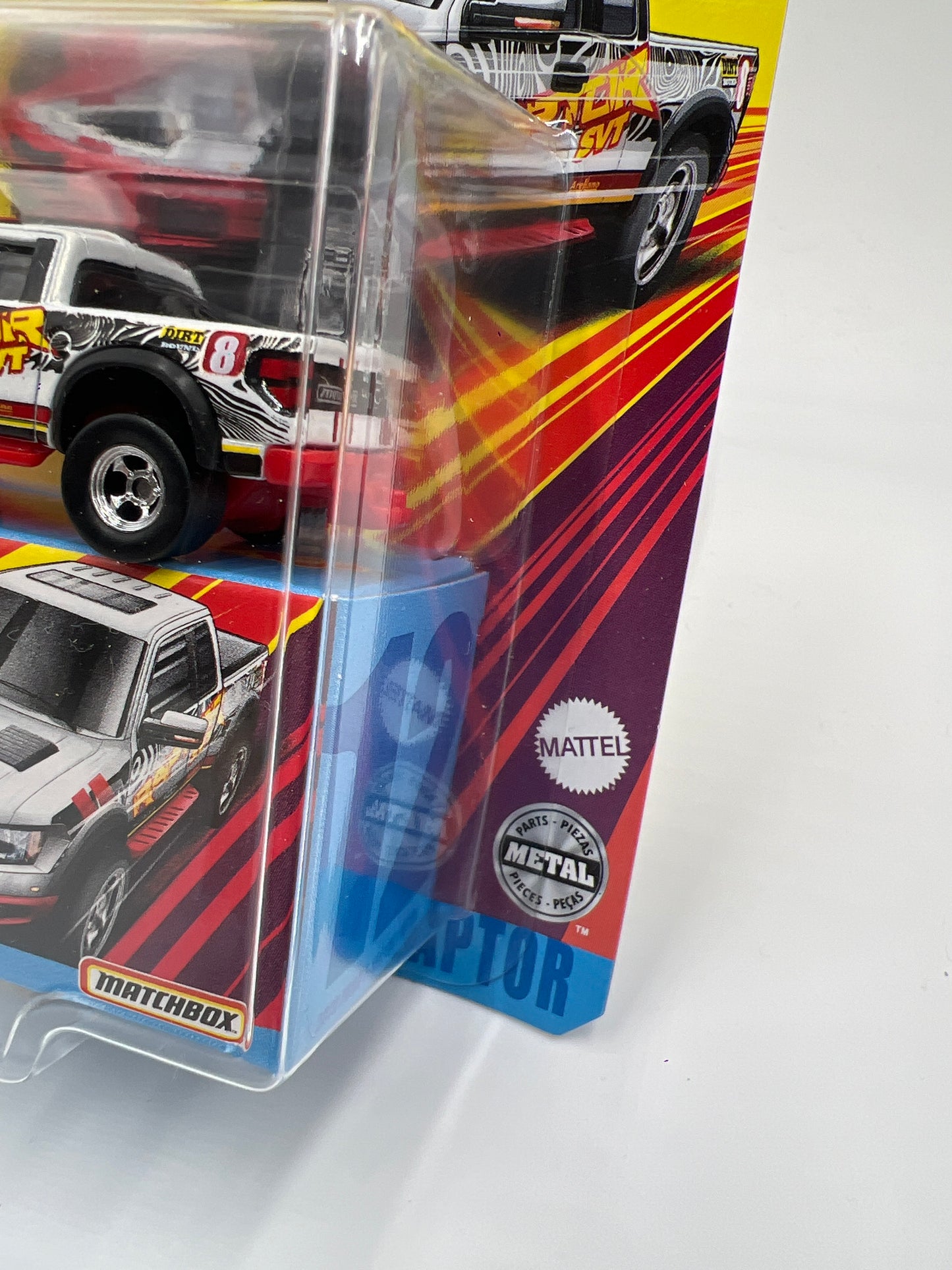 Matchbox Superfast #12 2010 Ford F-150 SVT Raptor White 174i