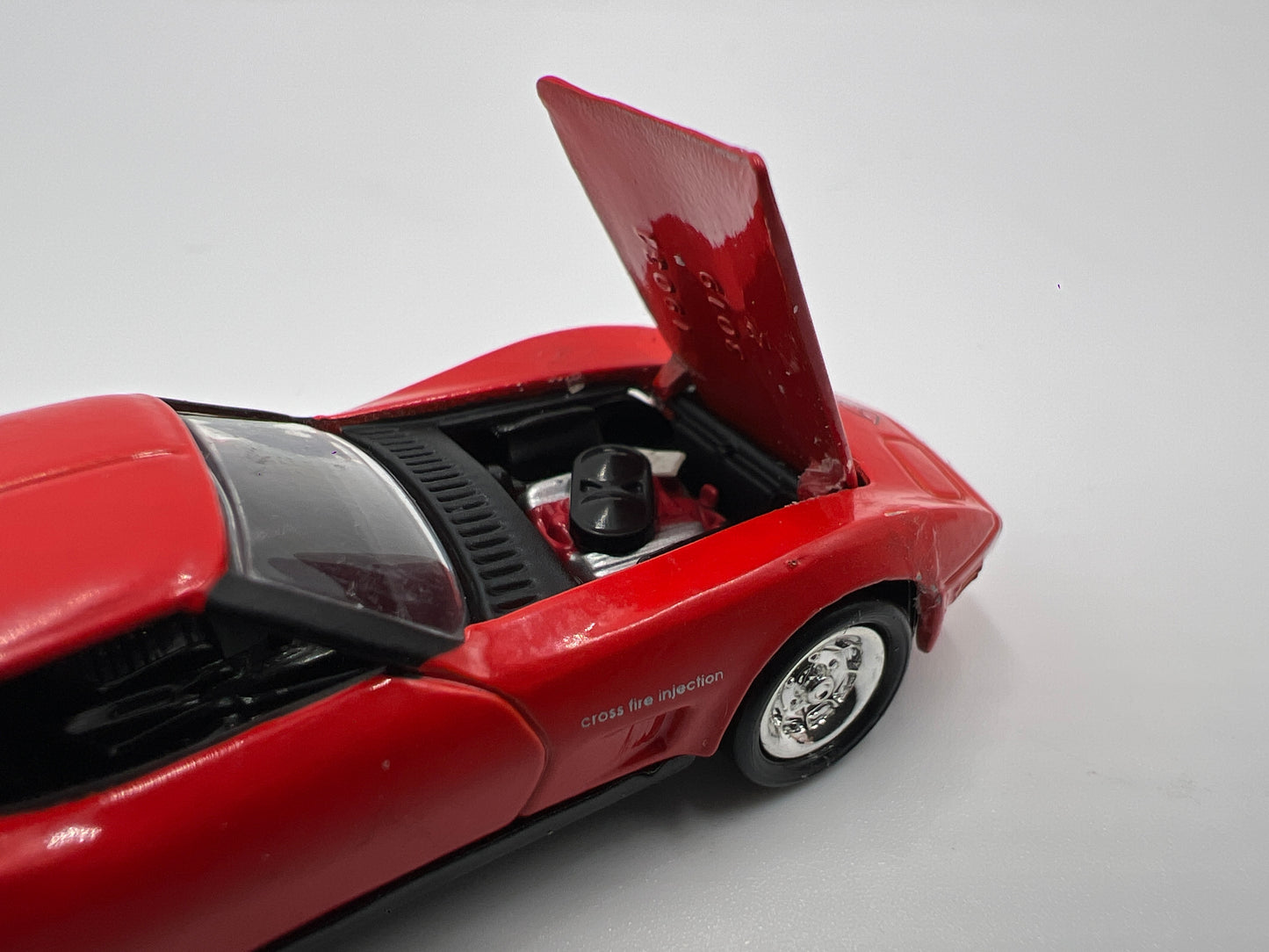 Hot Wheels Collectibles 1/64 Corvette Showcase 1982 Corvette Red Loose