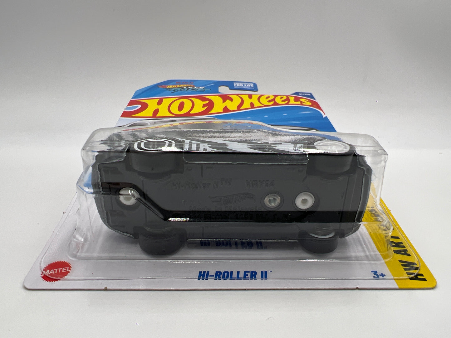 2025 Hot Wheels C Case Super Treasure Hunt #61 Hi-Roller II Black/White W/Protector
