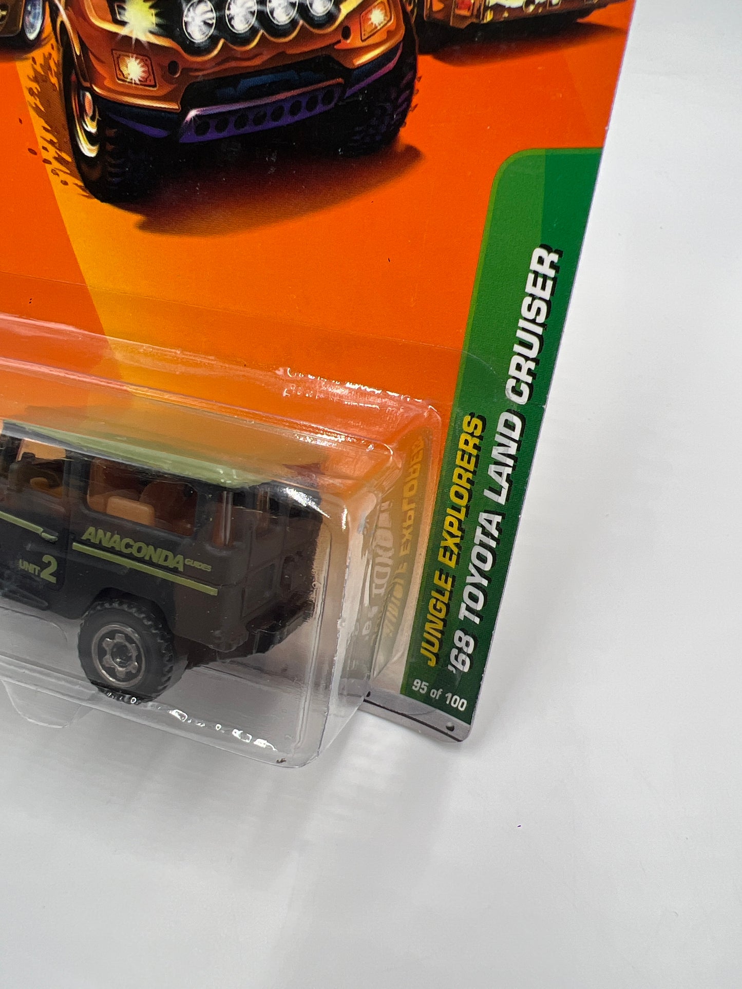 Matchbox Jungle Explorers #95 68 Toyota Land Cruiser Black 206A
