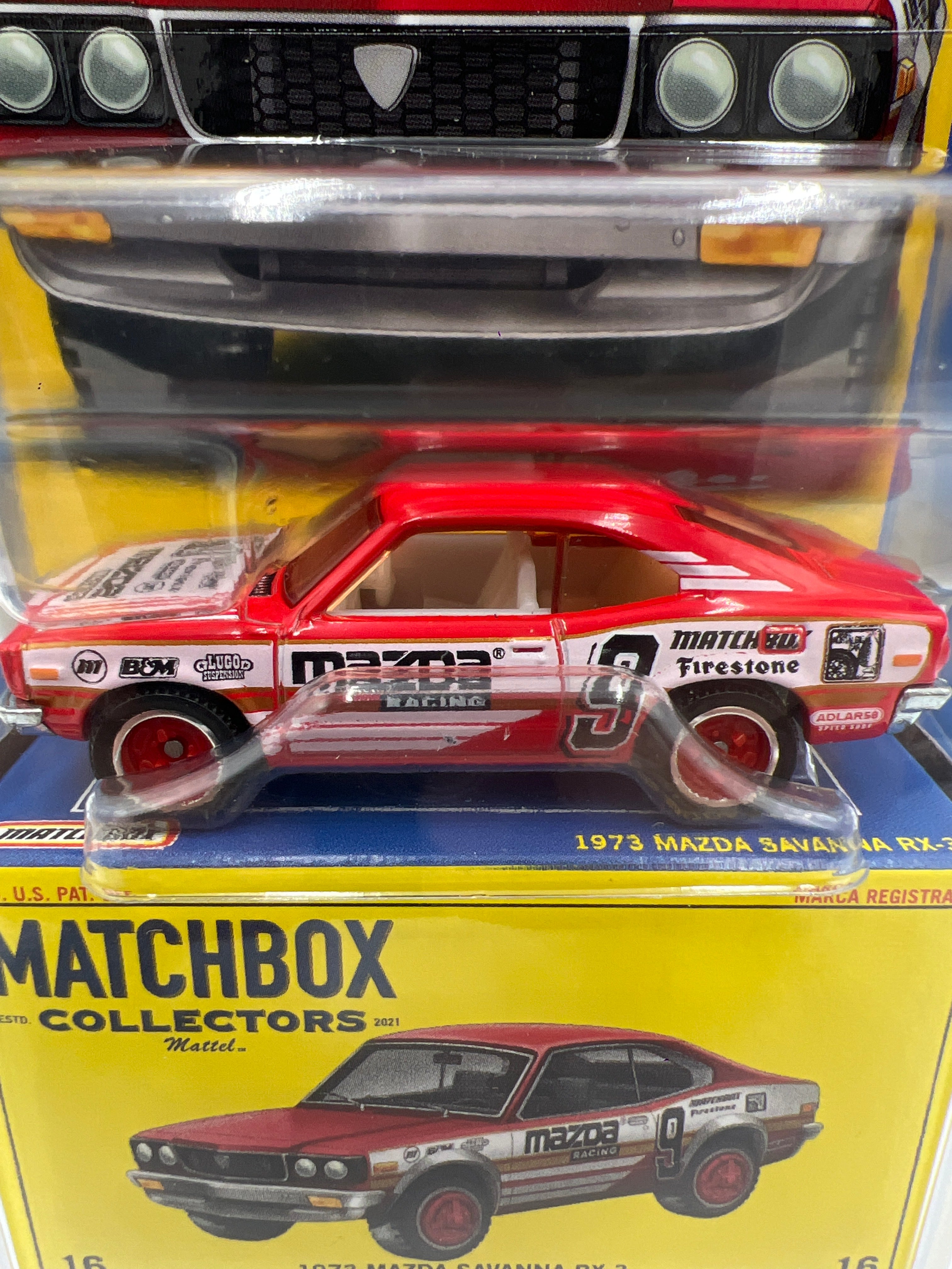 2024 Matchbox Collectors #16 1973 Mazda Savanna RX-3 Red 168E